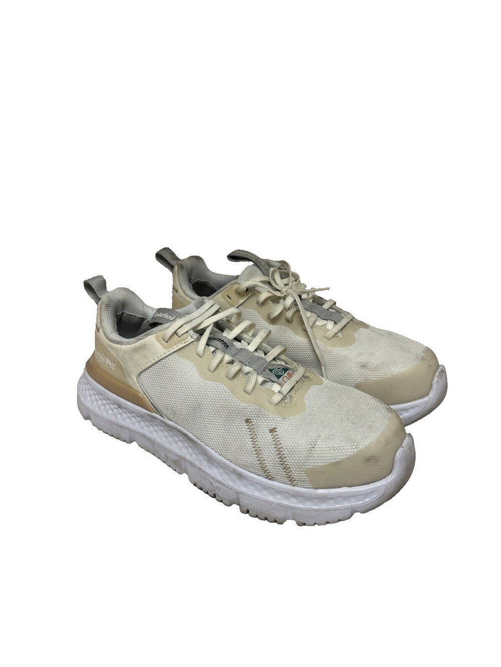 Timberland PRO Women's A5SSU Setra CTCP Low Athletic Work Shoes White Size 6W